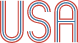 Red White & Blue USA
