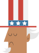 Patriotic Uncle Sam