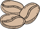 Three Coffee Beans