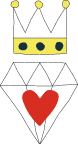Diamond Heart Crown