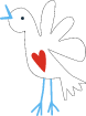 Heart Dove