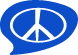 Peace Sign Bubble