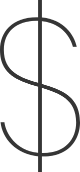 Minimalist Dollar Sign