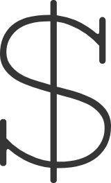 Serif Dollar Sign