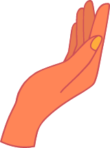 Elegant Hand Palm