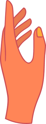 Elegant Reaching Hand