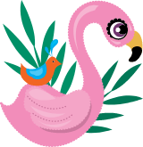 Tropical Flamingo