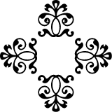 Quad Floral Flourish