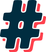 Chunky Hashtag