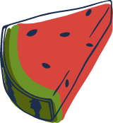 Sketched Watermelon