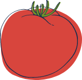 Sketched Tomato