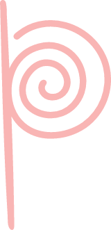 Whimsical Letter "P"