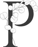 Leafy Letter "P"