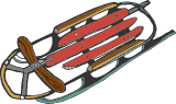 Wooden Sled