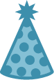 Dotted Party Hat