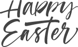 Happy Easter Text